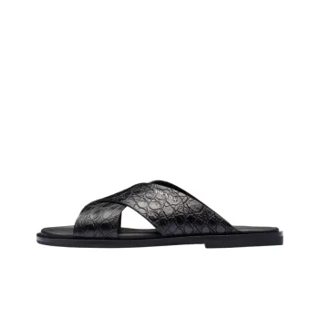 PRADA Fashion Slippers Men's Black