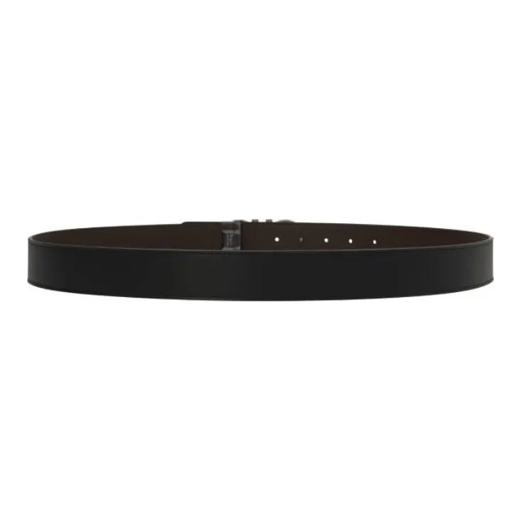 FERRAGAMO Casual Fashion Smooth Buckle Men's Width  3.5cm-2