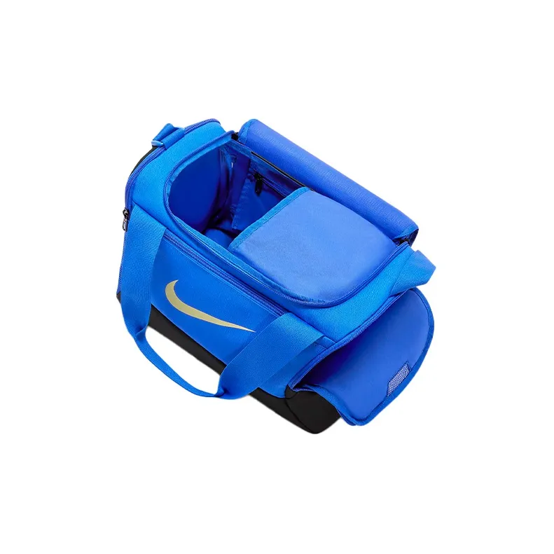 Nike Polyester Handbag Shoulder Bag Crossbody Bag Luggage Bag Gym Bag Unisex Blue-3