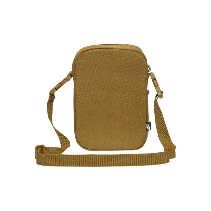 Nike Heritage Nylon Cell Phone Pouch, Shoulder Bag, Crossbody Bag Unisex Khaki/Yellow-2