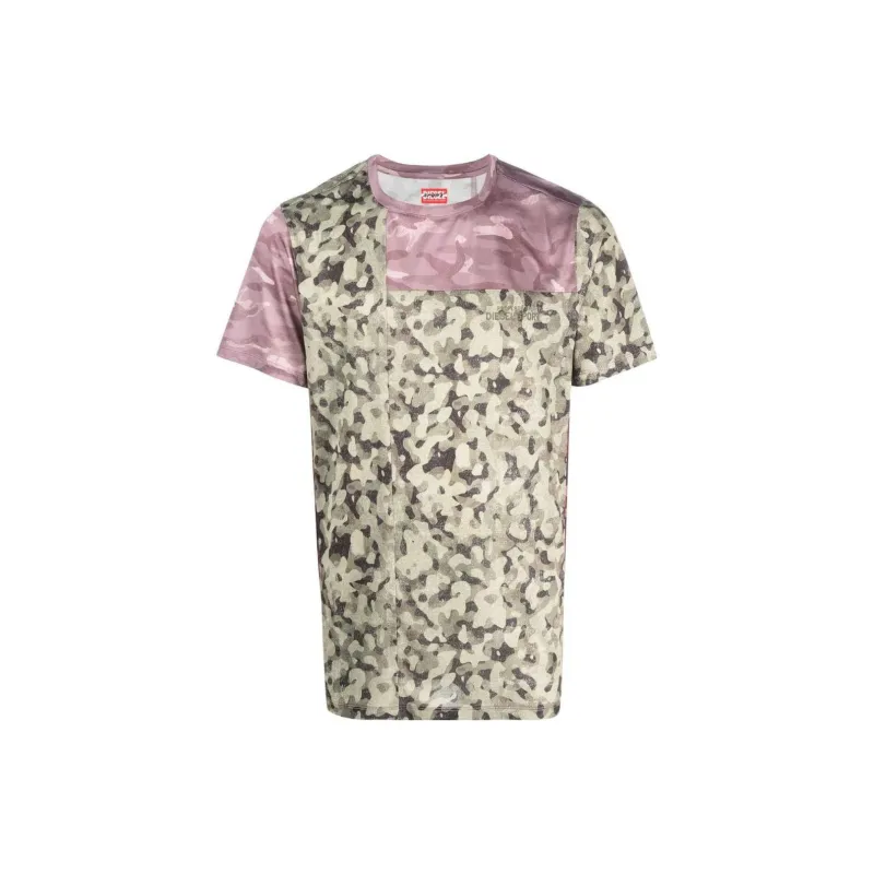 DIESEL T-Shirts Men Green-0