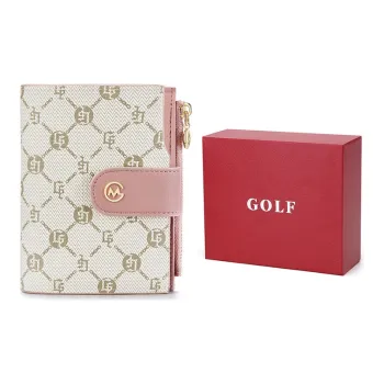 GOLF PVC Card Holder Document Wallet Coin Purse Small Size Women's Multicolor