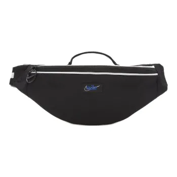 Nike Heritage Polyester One Shoulder Crossbody Fanny Pack Small Size Unisex Black