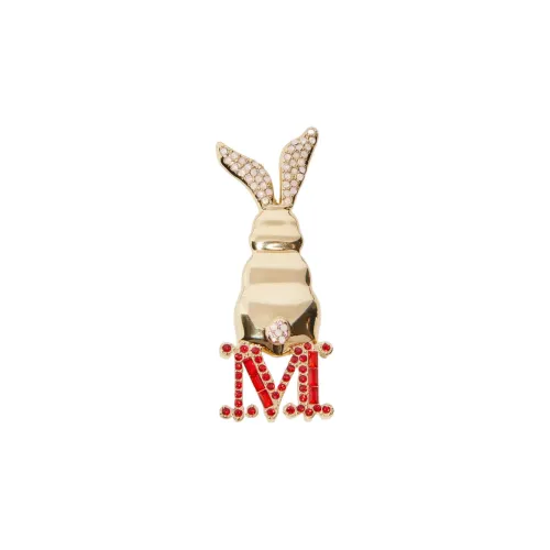 MaxMara Brooches Women's Gold