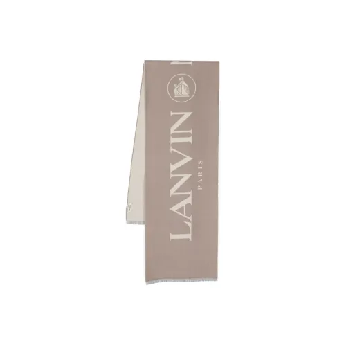 Lanvin Knit Scarves Women's Light Brown