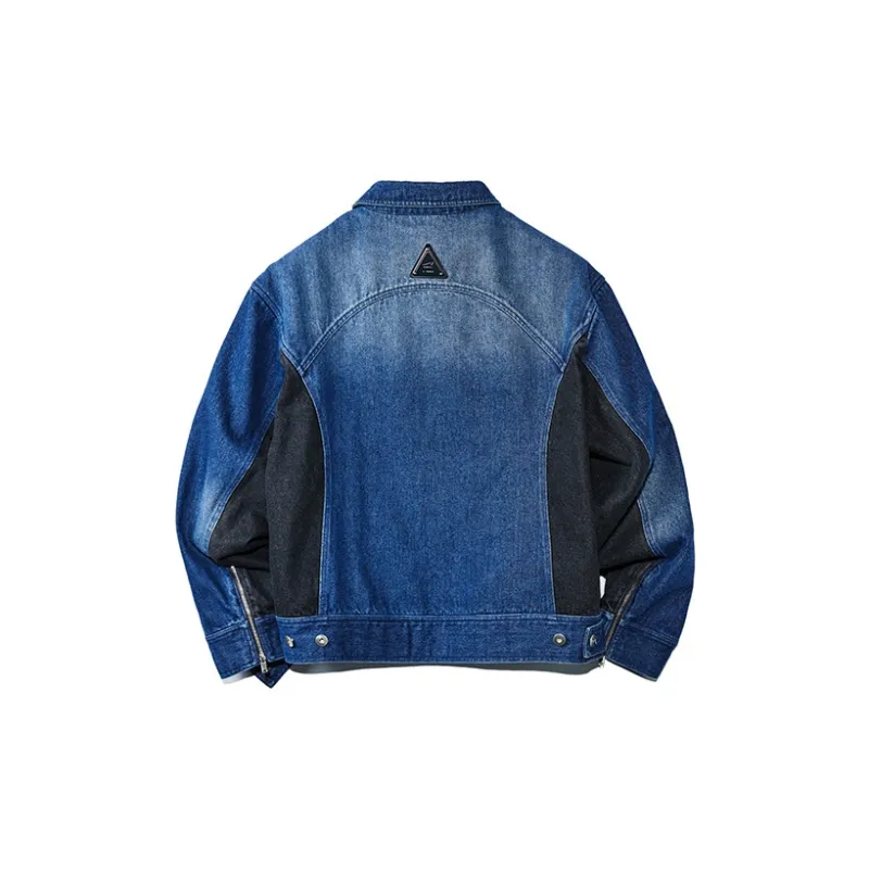 ROARINGWILD ARCH Denim Jackets Unisex Blue-1