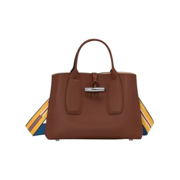 LONGCHAMP Roseau Medium Top Handle Bag