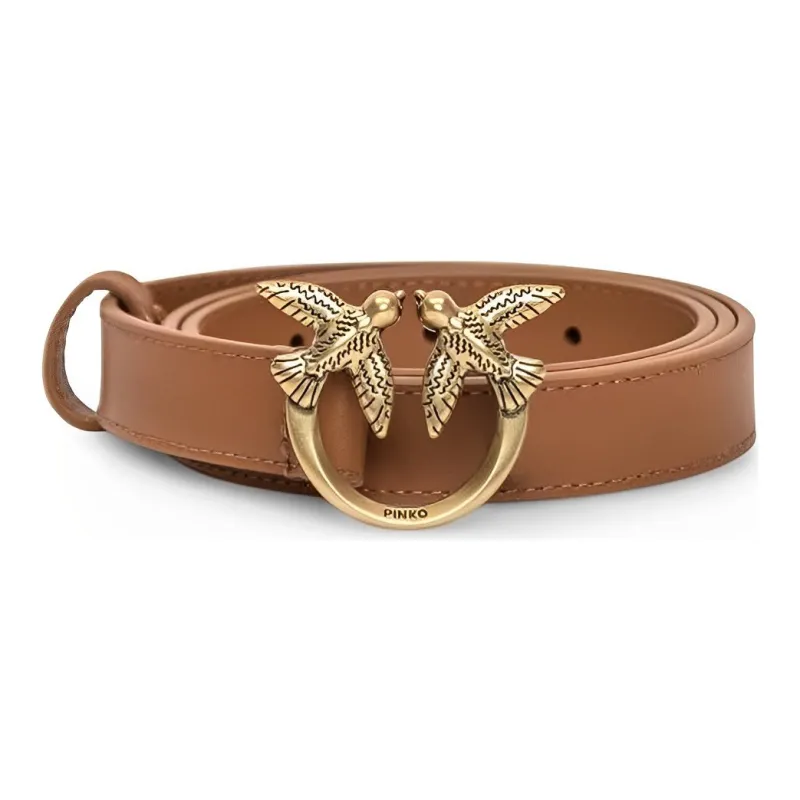 PINKO Fashion Casual Minimalist Style Smooth Buckle Women's Width 2cm-0