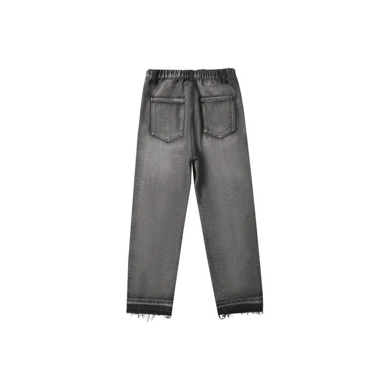 MISTEEZ Straight Jeans Spring Summer Fall And Winter Unisex-1