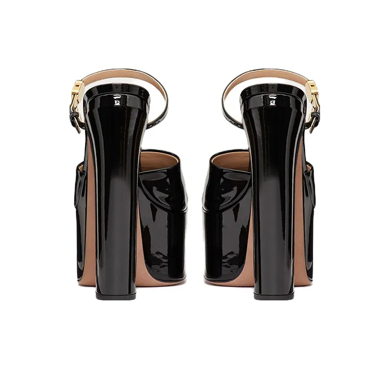 Valentino Tan Go Abrasion Resistant Slide Slippers Women's Black-4