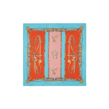 GUCCI Harness Double G Print Scarf