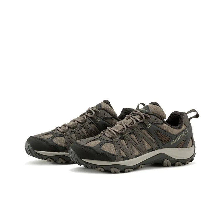 MERRELL Accentor Gt Low-Top Outdoor Shoes Men's White Light Coffee-1
