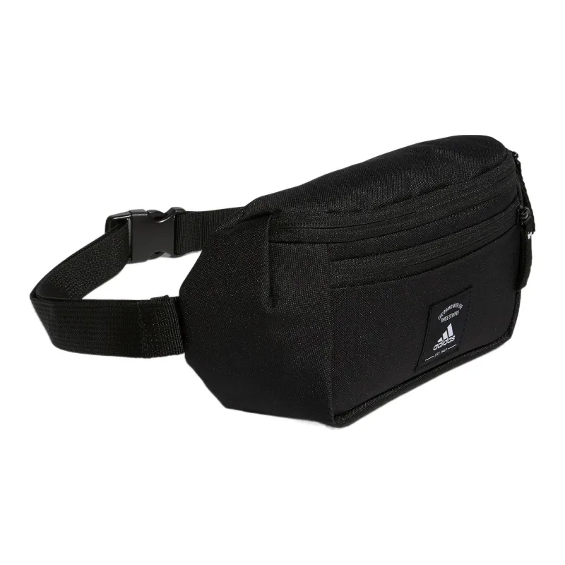 Adidas Polyester One Shoulder Crossbody Fanny Pack Regular Unisex Black-1