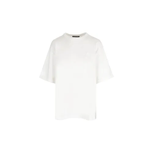 Acne Studios Face Logo Patch Crewneck T-Shirt