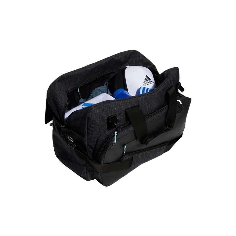 Adidas Recycled Material Handbag, Shoulder Bag, Crossbody Bag, Gym Bag Medium Size Unisex Black-3