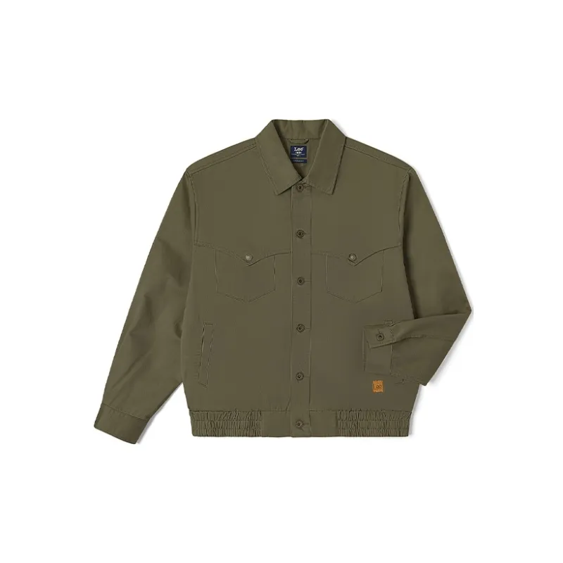 Lee Jackets Men Olive Green-1