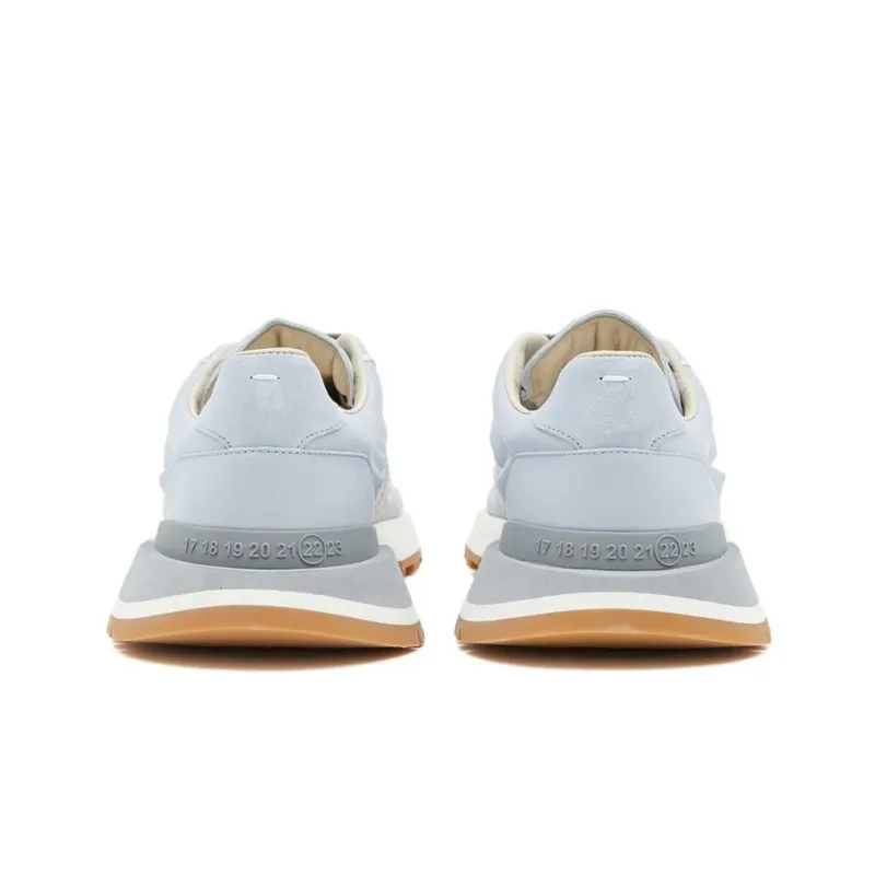 Maison Margiela Slip Resistant Low Top Casual Shoes Men's Light Blue-4