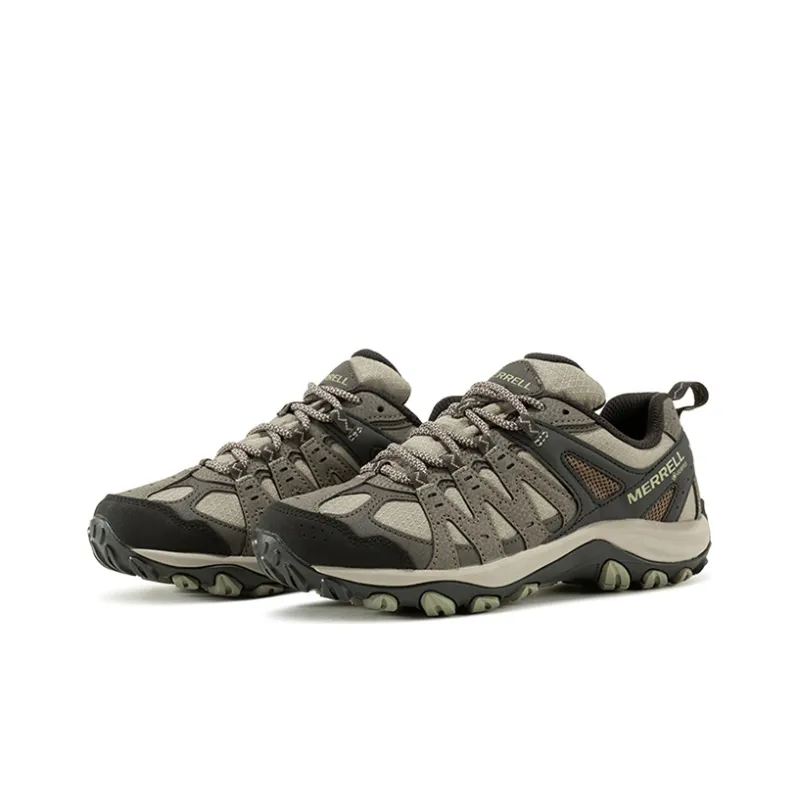 MERRELL Accentor 3 Gt Cushioned Slip Resistant Water Resistant Low Top Outdoor Shoes Women's Brown Gray-1