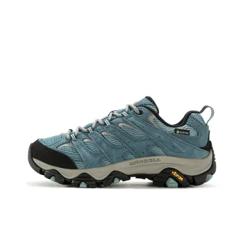 MERRELL MOAB 3 GTX Slip-Resistant Water-Resistant Low-Top Outdoor Shoes Women's Blue