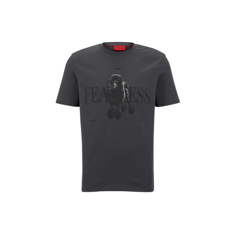 HUGO BOSS T Shirt Men's Black Gray-0