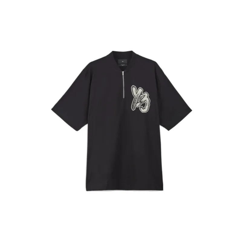 Y 3 T Shirts Unisex Black-0