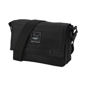 PUMA Fabric Messenger Bag Shoulder Bag Crossbody Bag Regular Unisex Black