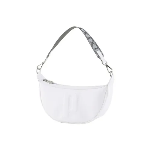 PUMA Polyurethane Handbag Shoulder Bag Women's White