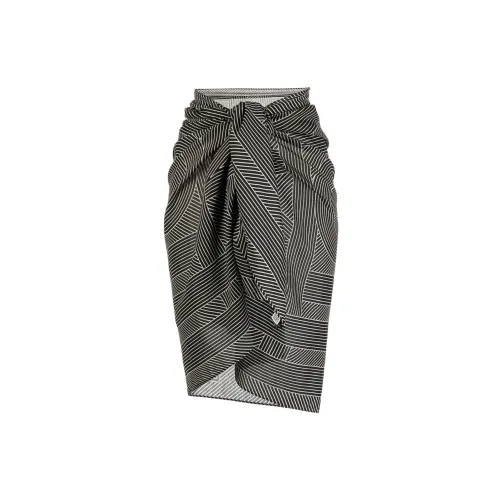 TOTEME Casual Long Skirts Women's Black