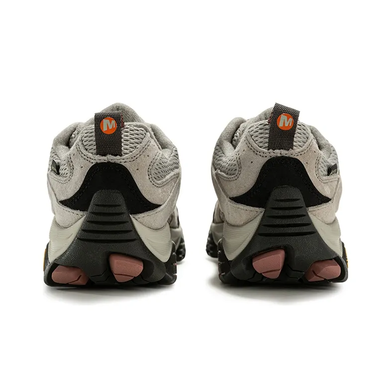 MERRELL MOAB 3 Cushioned Anti Slip Wear Resistant And Water Resistant Low Top Outdoor Shoes Women's White Gray Black-3