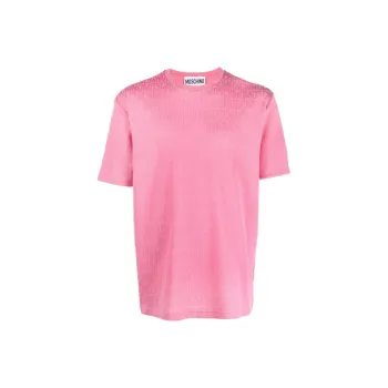 MOSCHINO T-Shirts Men Pink