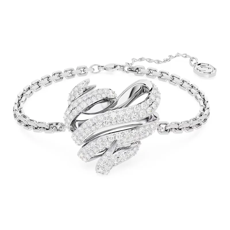 Swarovski Volta Heart charm Bracelet-0