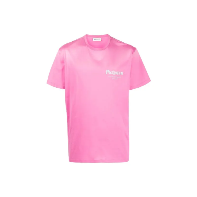 Alexander McQueen SS23 T Shirt Men's Pink-0