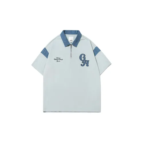 Guuka T-Shirts Men Light Blue