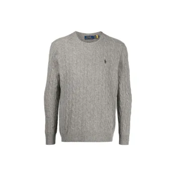 Polo Ralph Lauren Pony Embroidered Cable Knit Jumper
