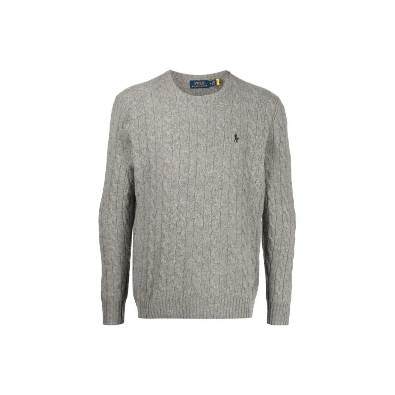 Polo Ralph Lauren Pony Embroidered Cable Knit Jumper-0