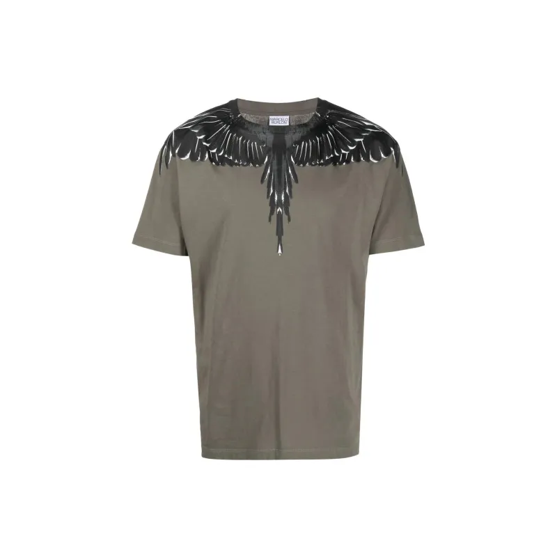 Marcelo Burlon Wings Printed Crewneck T-Shirt-0