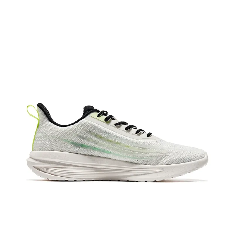 Erke Water Drift 4.0 Anti Slip Wear Resistant Low Top Running Shoes Men's White Green-1