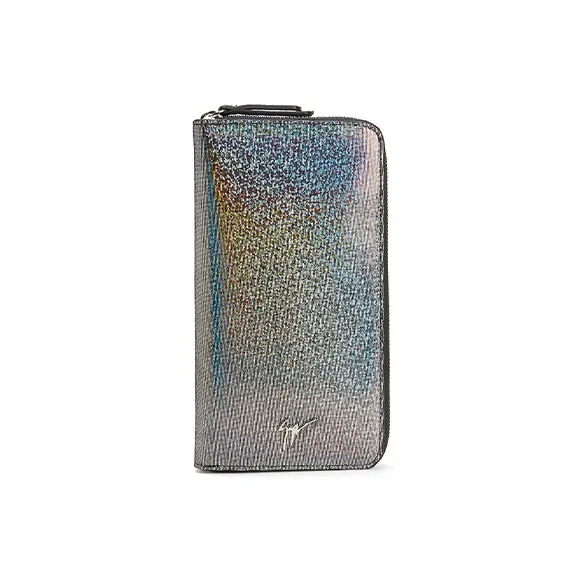 Giuseppe Zanotti Samuel Glitter Zip around Wallet-0
