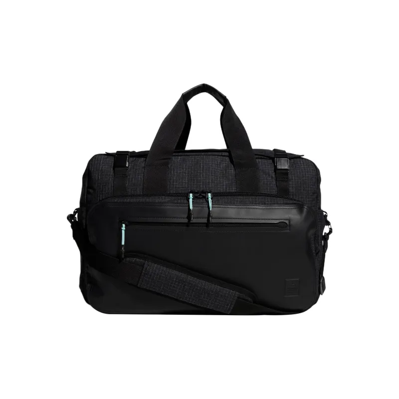 Adidas Recycled Material Handbag, Shoulder Bag, Crossbody Bag, Gym Bag Medium Size Unisex Black-0