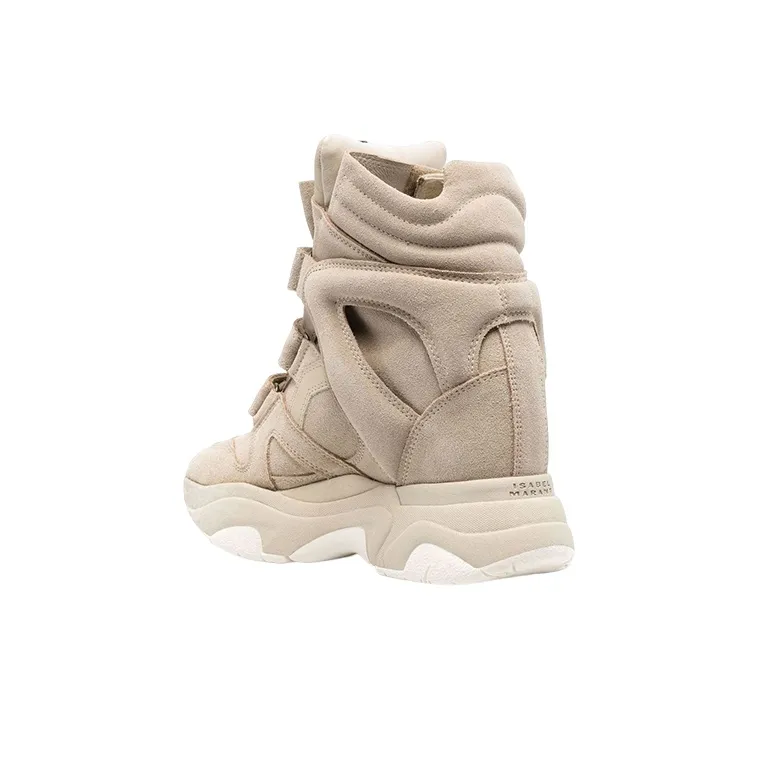 ISABEL MARANT Balskee Concealed-wedge Sneakers-4