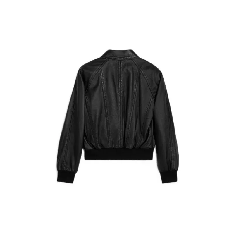 CELINE DYSFUNCTIONAL BAUHAUS Men's Collections FW22 Leather Jacket Men's Black-1