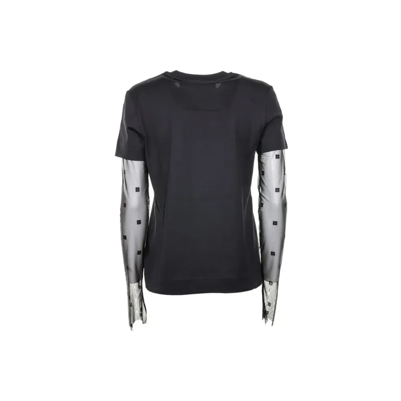 Givenchy 4G Pattern Classic Fit T Shirt-1