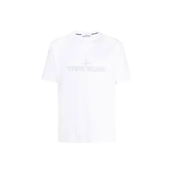 STONE ISLAND SS23 T Shirt Men's White