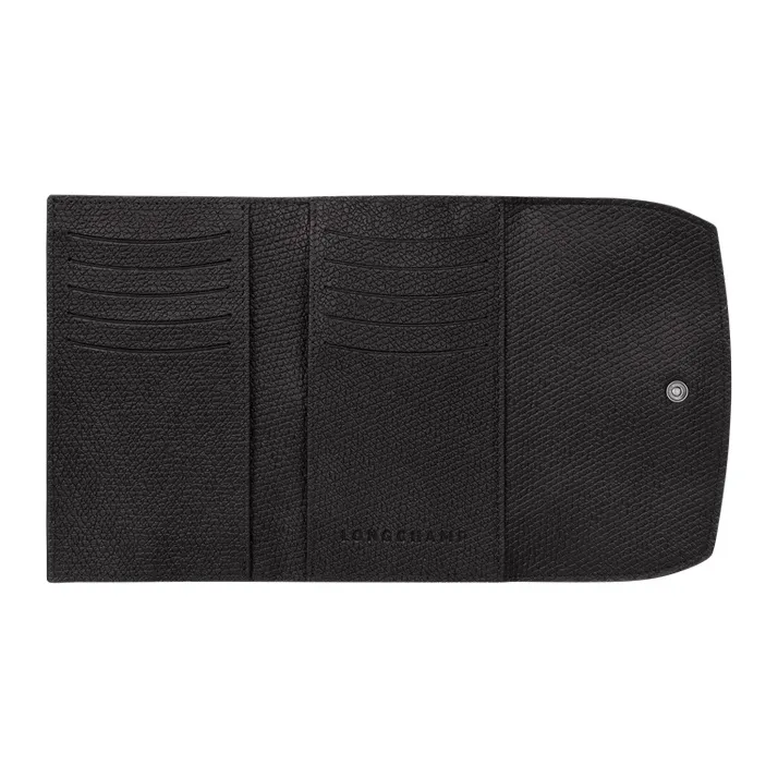 LONGCHAMP Roseau Compact Leather Wallet-1