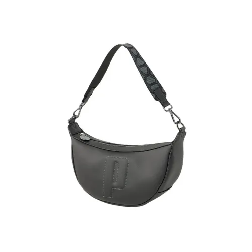 PUMA Polyurethane Shoulder Bag, Handbag, Shoulder Bag Women's Black