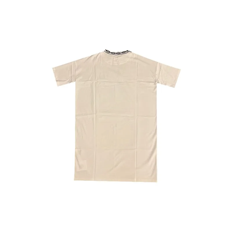 HERMES Short Sleeved Dresses Women's Beige-1