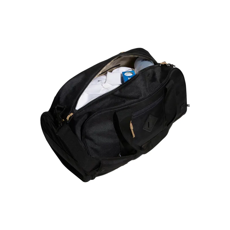 Adidas Recycled Polyester Portable One Shoulder Crossbody Gym Bags Medium Size Men's Black-3