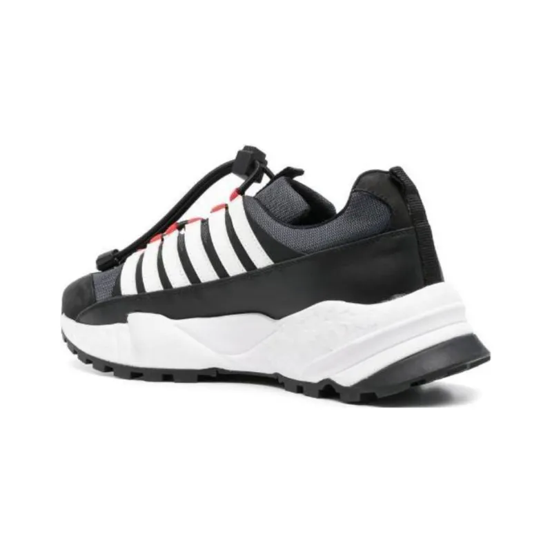 DSQUARED 2 Logo Printed Round Toe Drawstring Sneakers-4