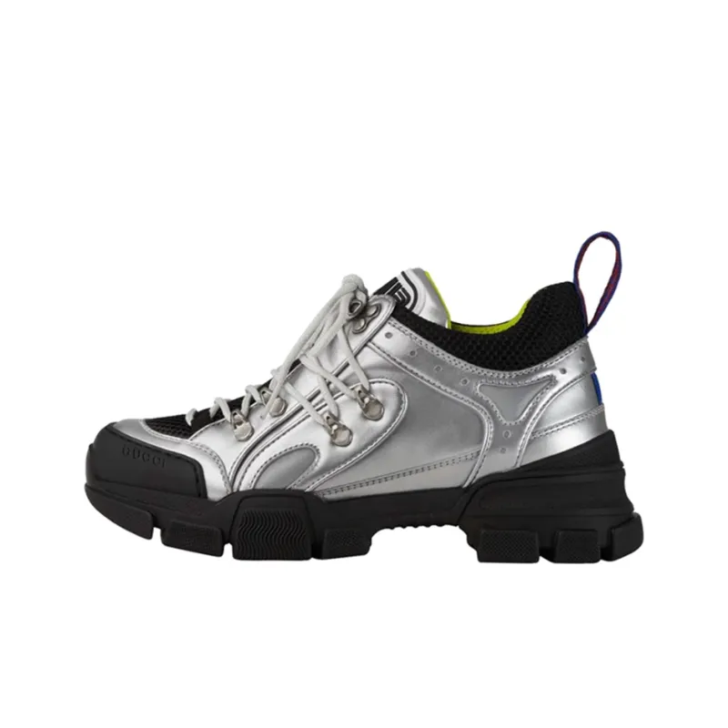 GUCCI Flashtrek Leather Sneakers-0
