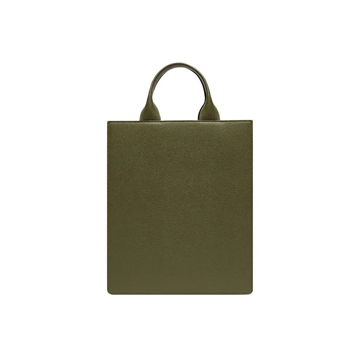 Valextra Calfskin Shoulder Bag, Crossbody Bag, Handbag Mini Women's Army Green-1